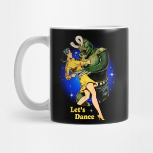 Vintage Alien Monster Dance Mug